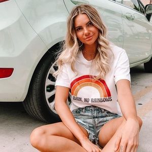 Luca and Grae Rainbow T-shirt